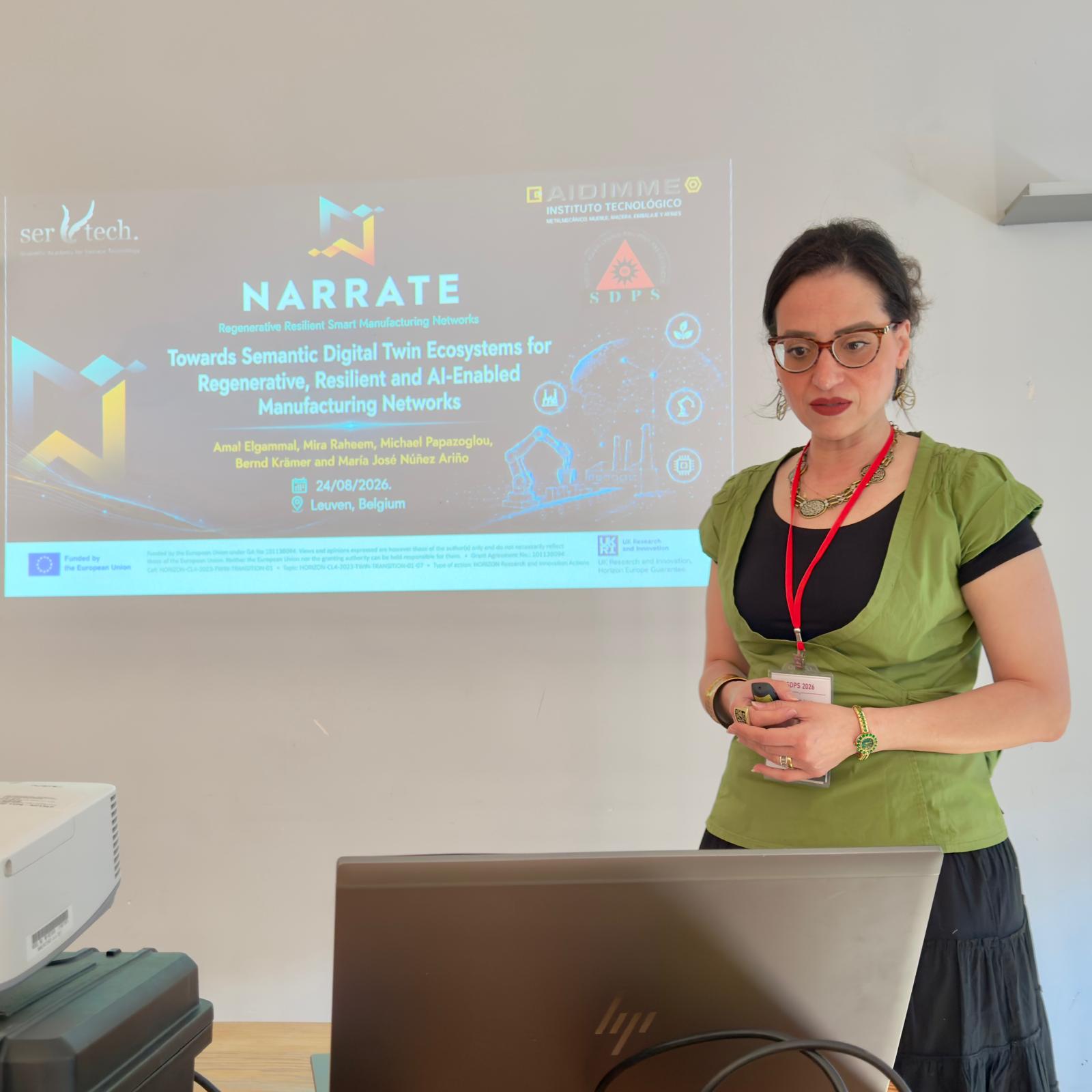 Dr. Amal Elgammal SDPS 2026 Workshop in Leuven